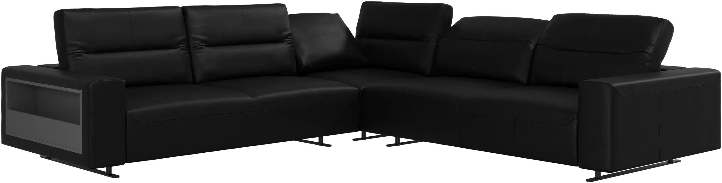 Boconcept ブラック コーナーソファ 2759870_PNG-Web 72dpi.png